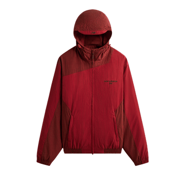 Kith x New Balance Poplin Mix Madison V Jacket 'Biking Red'