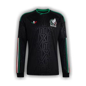 Adidas Mexico Third Long-Sleeve Jersey #26 'Black'