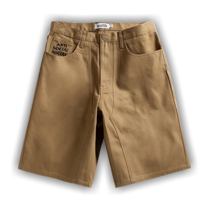Anti Social Social Club Chainstick Carpenter Shorts 'Tan'