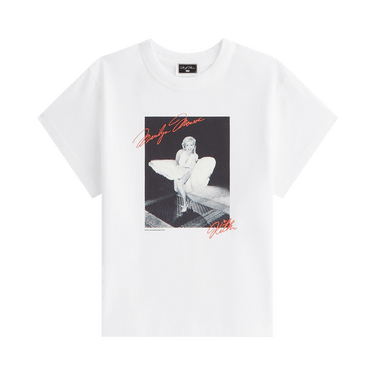 Kith Women For Marilyn Monroe Skirt Mulberry Vintage Tee 'White'