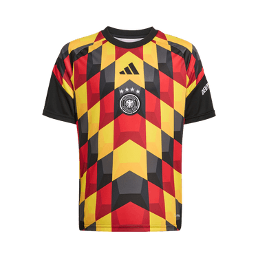 Adidas Germany 26 Home Pre Match Jersey 'Black/Team Yellow'
