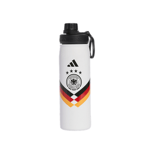 Adidas Germany 26 Metal Bottle 'White/Black'