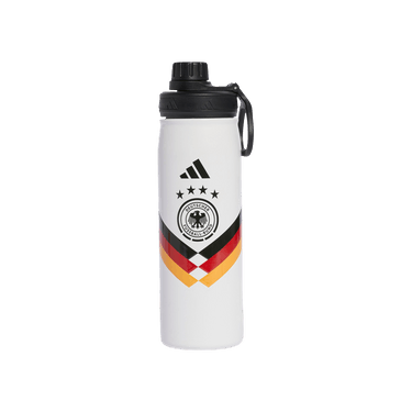 Adidas Germany 26 Metal Bottle 'White/Black'