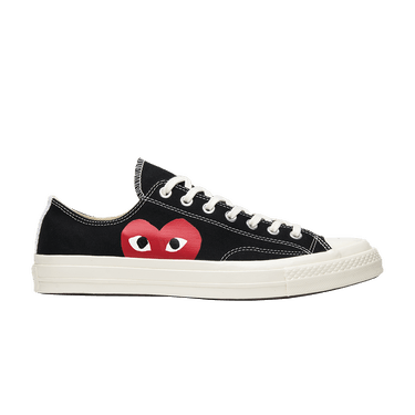 Comme des Garçons Play x Converse Chuck 70 Low 'Black'
