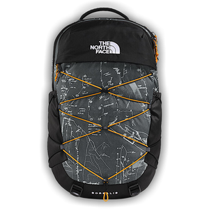 The North Face 28L Borealis Backpack 'Anthracite Grey Conrad Topos Print-Summit Gold'