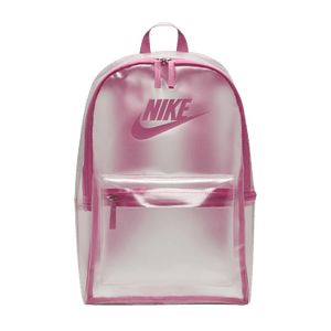 Nike Heritage Crystal Backpack 'Clear/Magic Flamingo/Magic Flamingo'