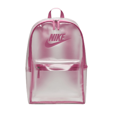 Nike Heritage Crystal Backpack 'Clear/Magic Flamingo/Magic Flamingo'