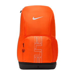 Nike 32L Varsity Elite Backpack 'Safety Orange/Black/Wolf Grey'