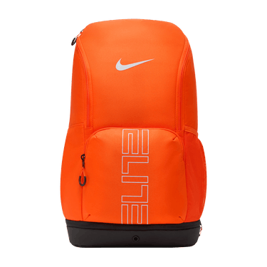 Nike 32L Varsity Elite Backpack 'Safety Orange/Black/Wolf Grey'