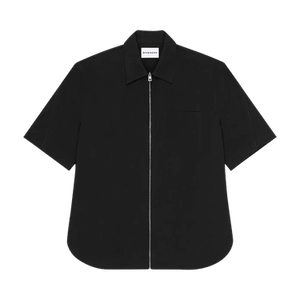 Givenchy Boxy Zip Shirt 'Black'