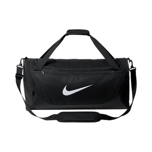 Nike 60L Medium Brasilia DuffeL Bag 'Black/Black/White'