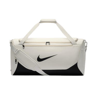 Nike 60L Medium Brasilia DuffeL Bag 'Light Bone/Black/Black'