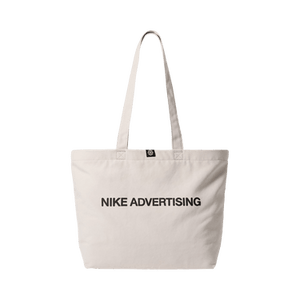 Nike Heritage 22L "Your Message Here" Tote Bag 'Oatmeal/Safety Orange/Safety Orange'