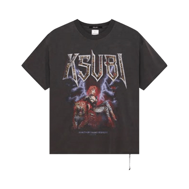 Ksubi Kingdom Ekcess Short-Sleeve Tee 'Faded Black'