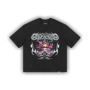 Godspeed Liberty Sunset T-Shirt 'Black'