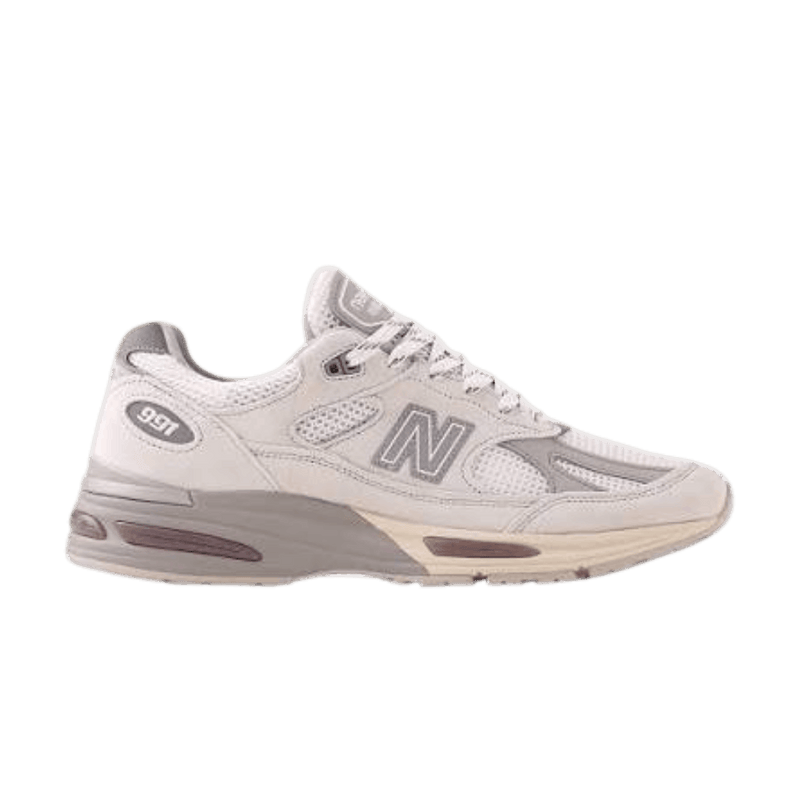 New Balance Made in UK 991v2 "Wind Chime" 'Wind Chime Brilliant White Flint Grey' U991AC2