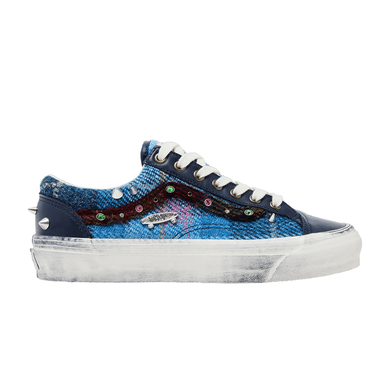Harris Tweed x Vans Old Skool 'Blue Multi' VN000E8VBIP