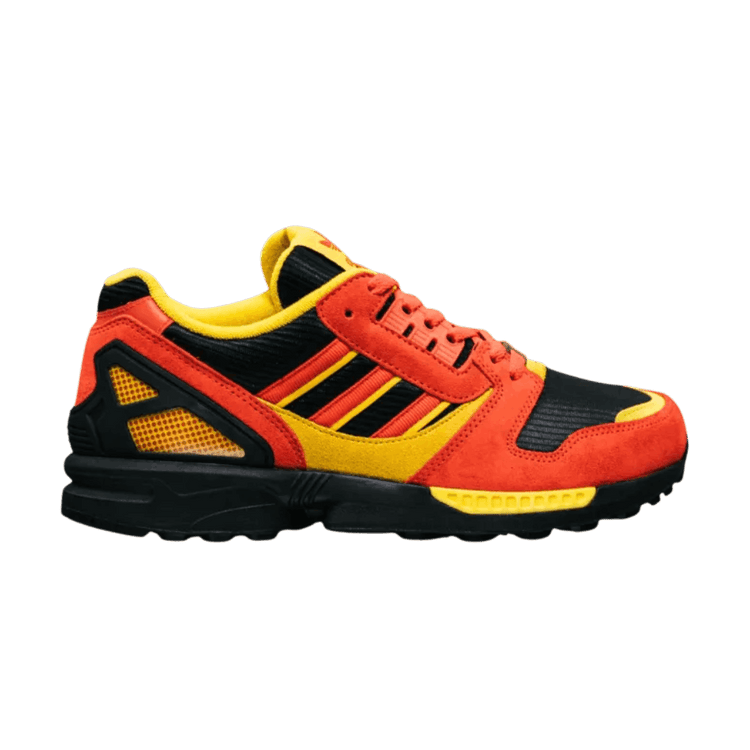 Size? x adidas ZX 8000 Archive Proto 'Red Black Yellow' LA0975