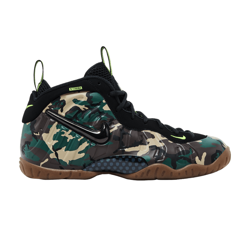 Nike Little Posite Pro PRM GS 'Green Camo' IV7555 001