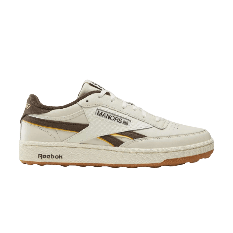 Manors x Reebok Club C Revenge Golf 'Vintage Chalk Espresso' 100284837