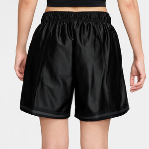 Nike Sportswear Loose Mid-Rise Graphic Shorts 'Black/Anthracite/Antracite'