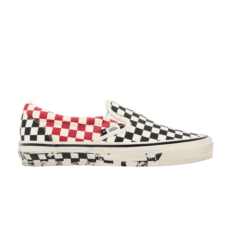 Vans LX Classic Slip-On 98 Act Of Disagreement 'Black Checkerboard' VN00111F95Y1