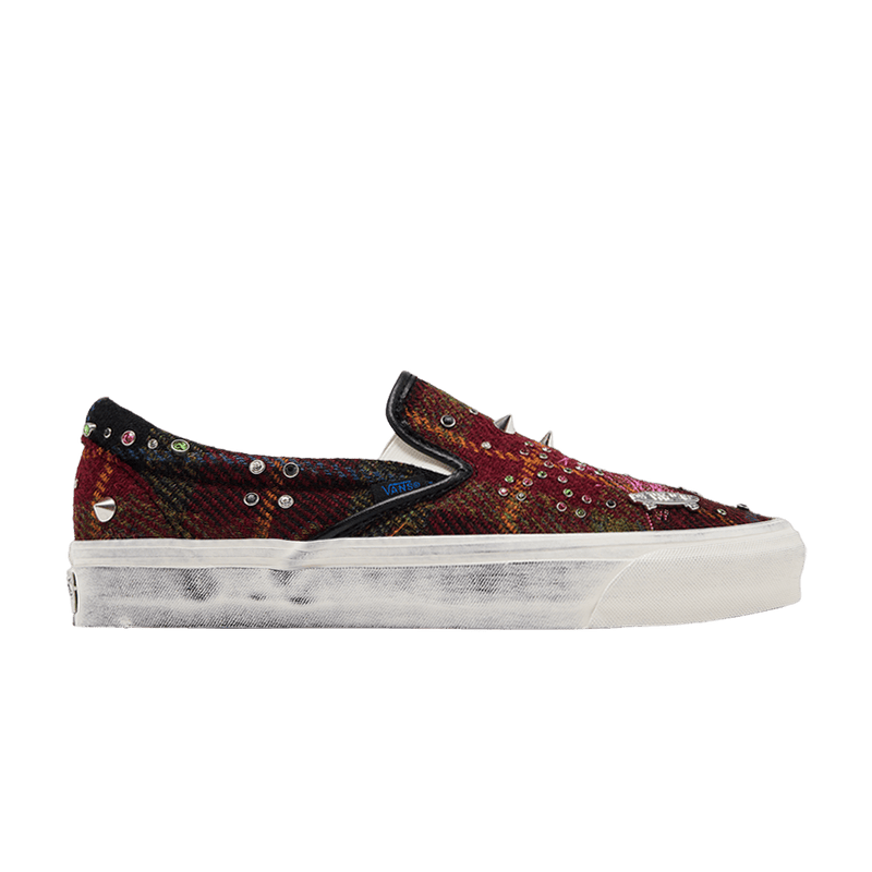 Vans Premium Classic Harris Tweed Slip-On 'Red' VN000E96BJN