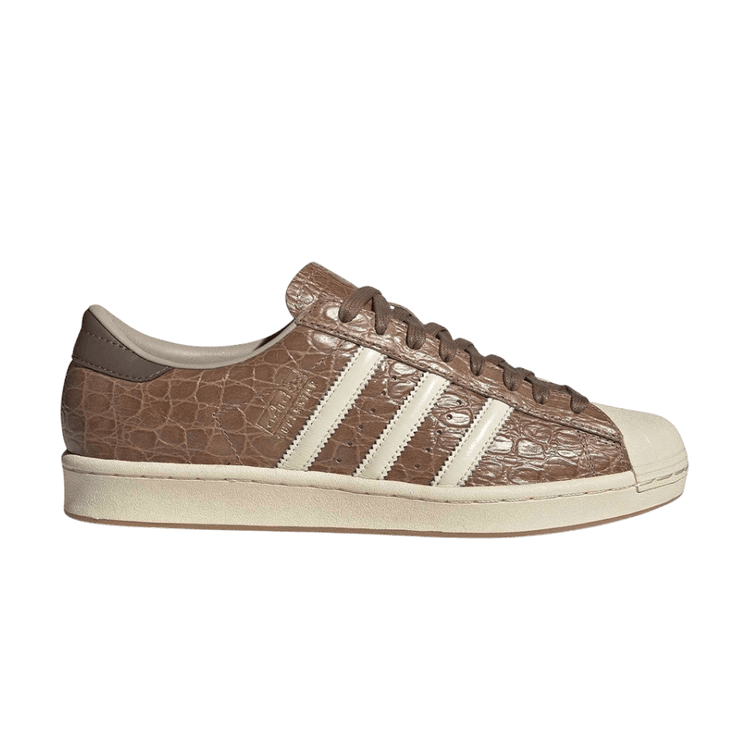 adidas Superstar Vintage 'Matte Croc' Chalk Brown KJ7465