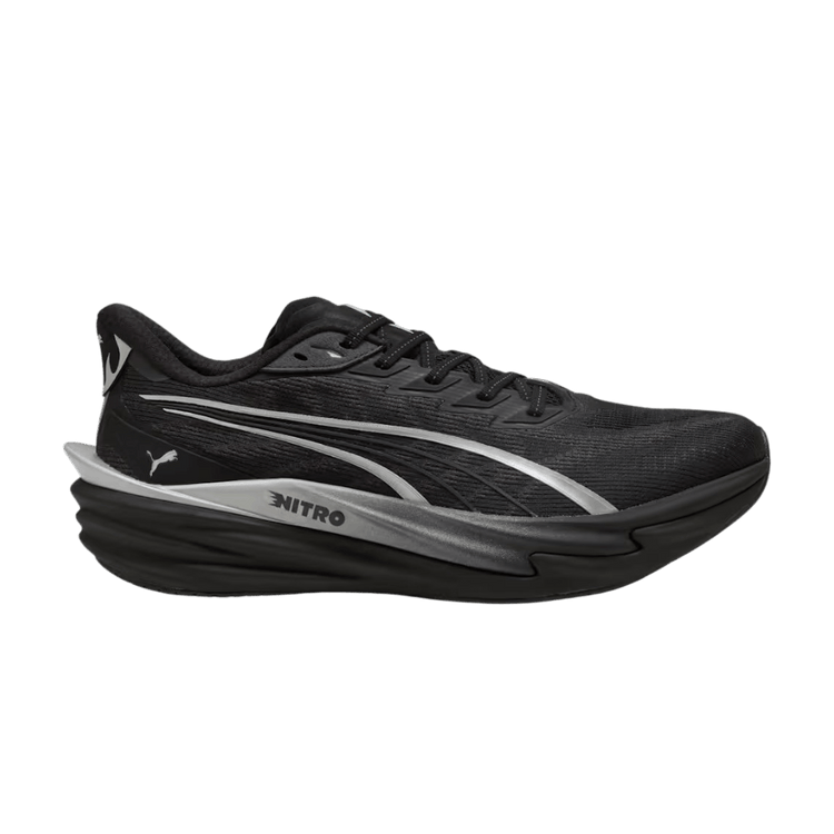 Puma Deviate Nitro 4 Brightstride Road 'Black Silver' 313698 01
