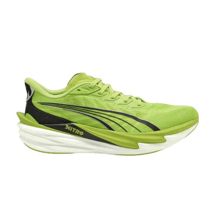 Puma Deviate Nitro 4 Road 'Sunny Lime Black' 312123 27