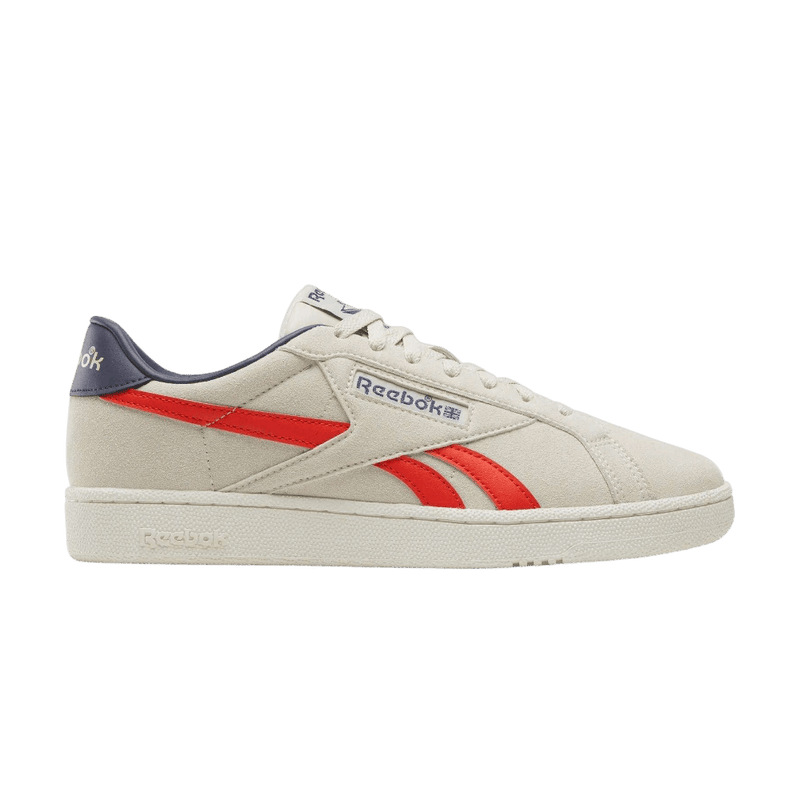 Reebok Club C Grounds Uk 1.0 'Linen Rival Red Dark Indigo' 100278754