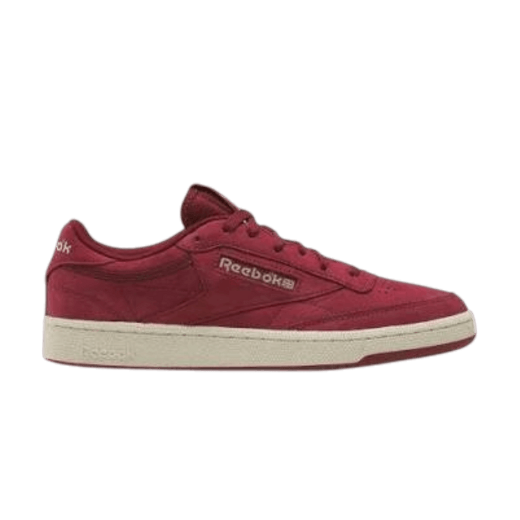 Reebok Club C 85 'Burgundy Red Beige Cream ' 100278995