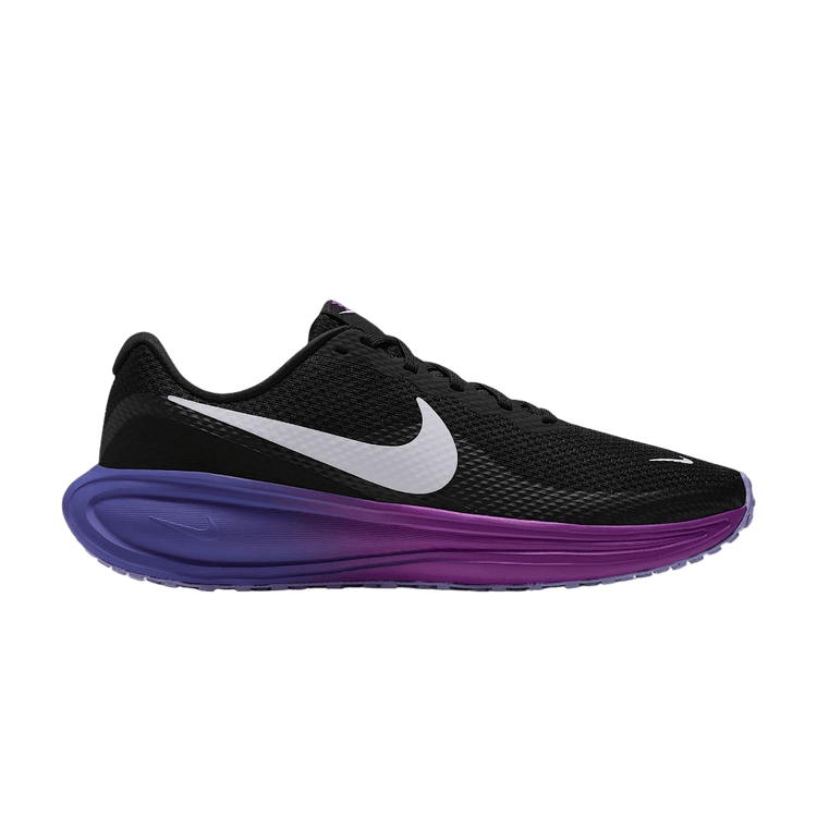 Nike Wmns Revolution 8 Road (Wide) 'Black Vivid Purple' HQ1995 005