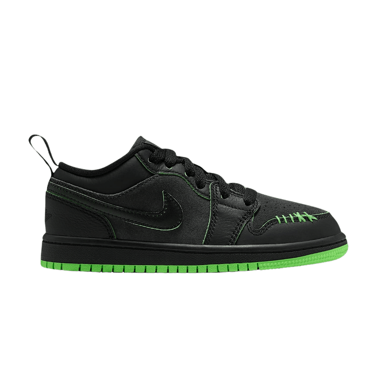 Air Jordan 1 Low SE PS 'Black Scream Green' IV5265 001