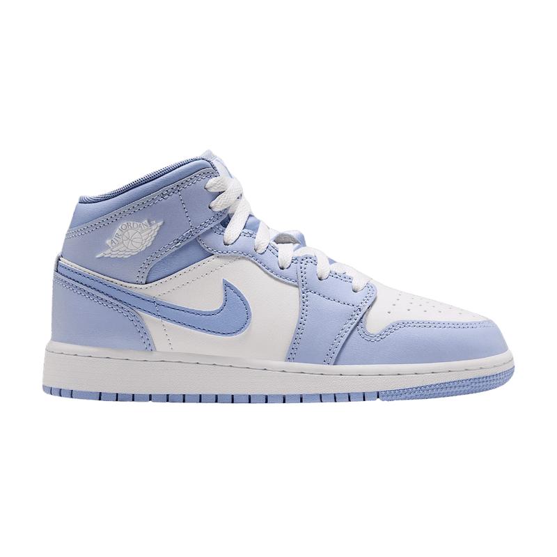 Air Jordan 1 Mid GS 'Hydrogen Blue Aluminum' DQ8423 407