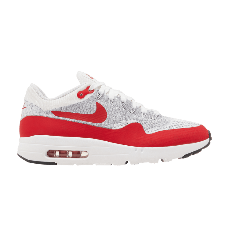 Nike Air Max 1 Ultra Flyknit 'White University Red' 843384 101
