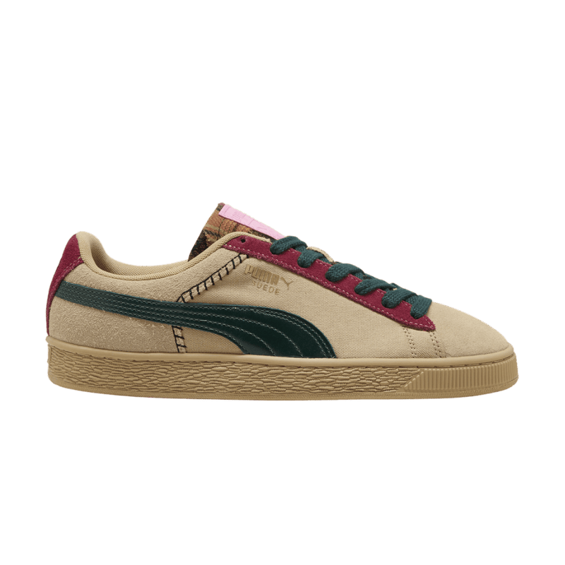 Puma Suede Built & Earned Ii 'Sand Dune Dark Green' 410723 01