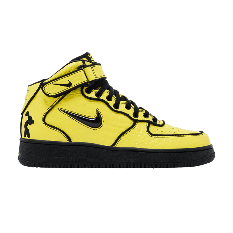 Lil Yachty Concrete Boys  x Nike Air Force 1 Mid 'Opti Yellow Black' JA6675 700