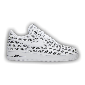 Nike Air Force 1 Low 07 QS 'All Over Logo White'