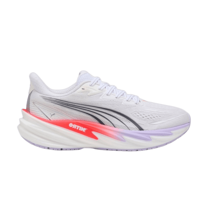 Puma Wmns Velocity Nitro 5 Road 'White Ultra Red' 312945 05