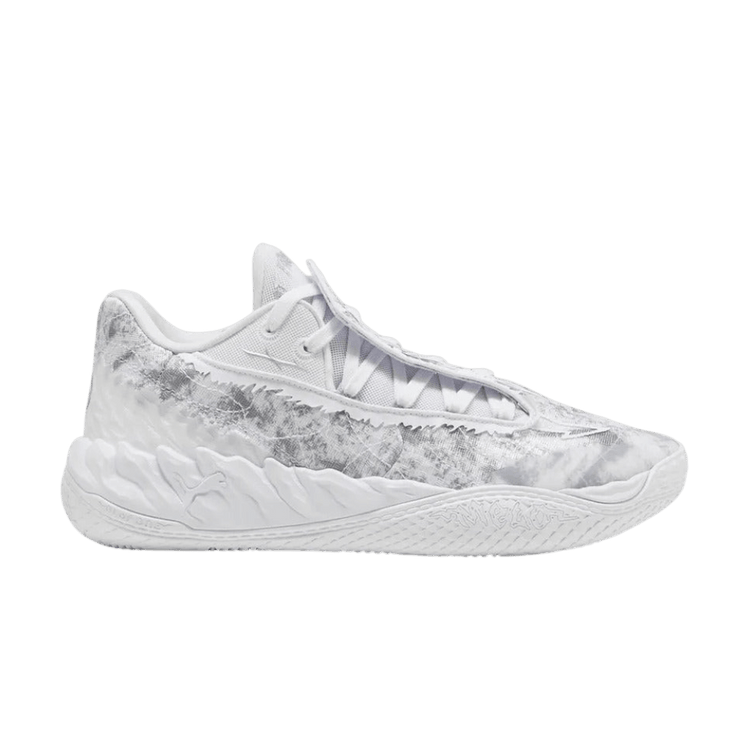 LaMelo Ball x PUMA MB.05 Lo Team 'White Gray Echo' 313266 02