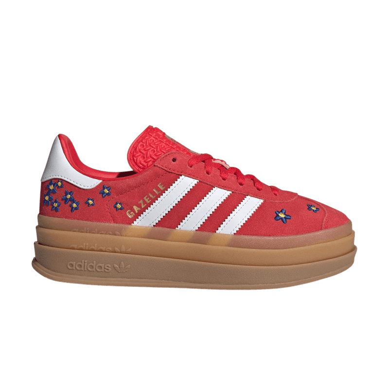 adidas Originals Gazelle Bold GS 'Pure Ruby Cloud White Gum' KI0374