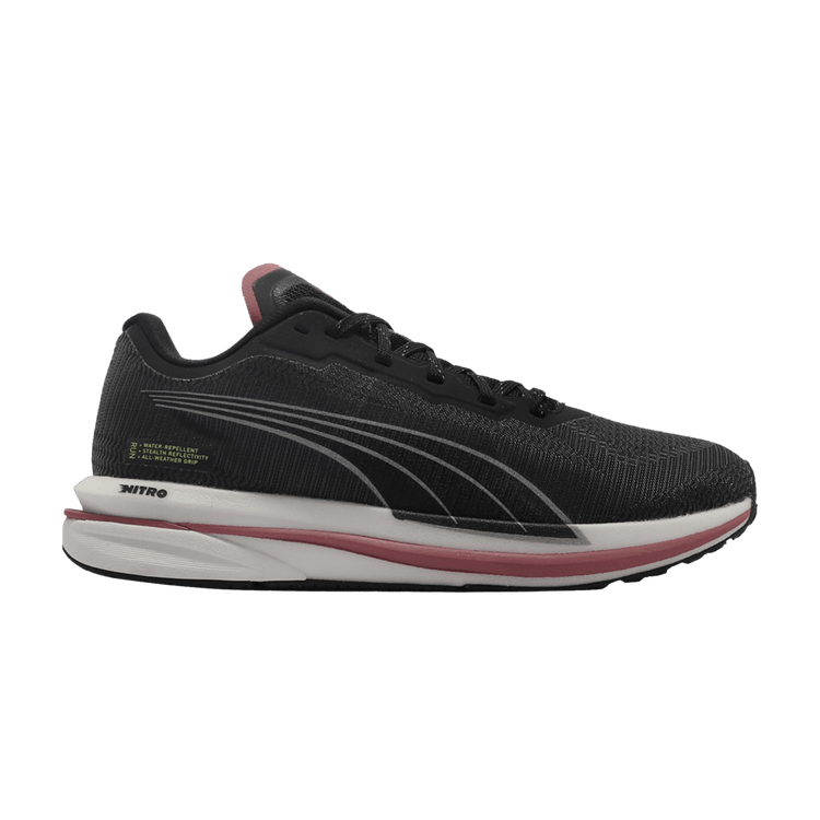 Puma Wmns Velocity Nitro WTR 'Black White Pink' 195296 01