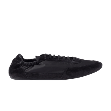 Prada Wmns Collapse Re-Nylon and Suede Sneaker 'Black'