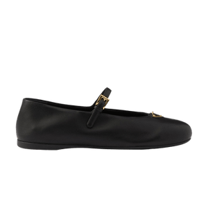 Prada Wmns Nappa Leather Ballerinas 'Black'