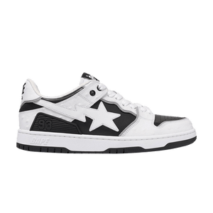 BAPE Sk8 Sta #1 'Faux Ostrich Leather Pack - Black'