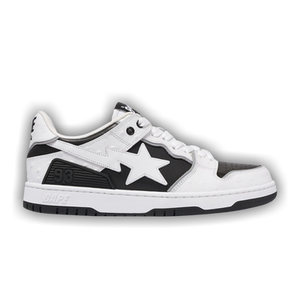 BAPE Sk8 Sta #1 'Faux Ostrich Leather Pack - Black'
