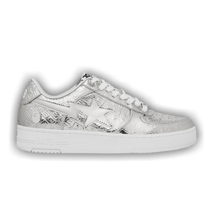Bapesta #5 'Silver Monogram'
