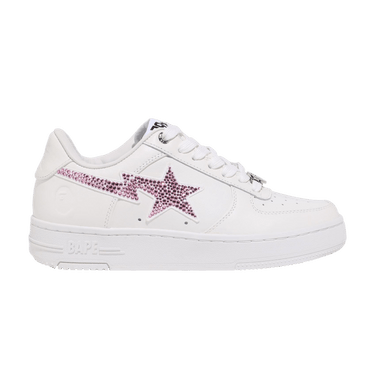 Wmns Bapesta #50 'White Pink Crystals'