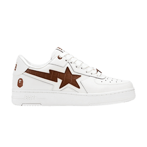 Bapesta Icon #1 M2 'Croc Pack - White Brown'